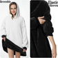 Ultracomfortabele grote plaid hoodie voor totale ontspanning 
