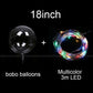 Ballons LED réutilisables pour illuminer vos fêtes (X10)